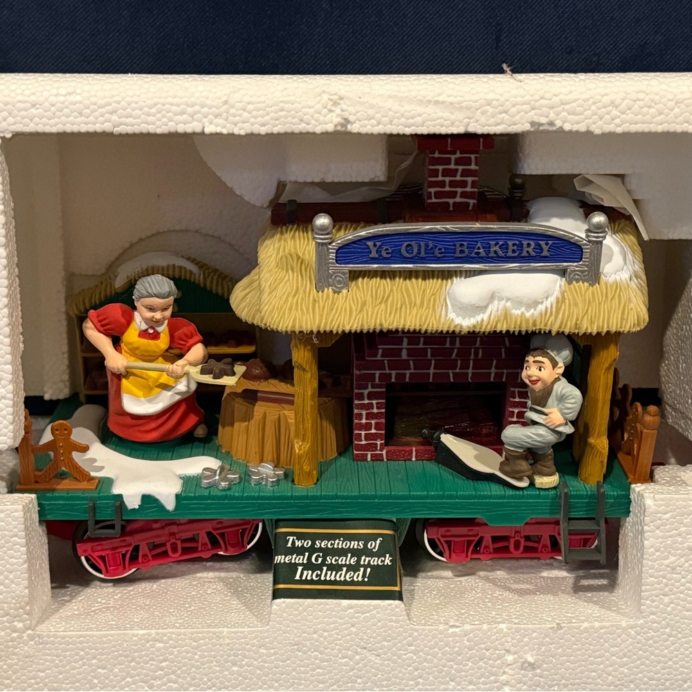 Ye Ole Bakery Festive Train Decor